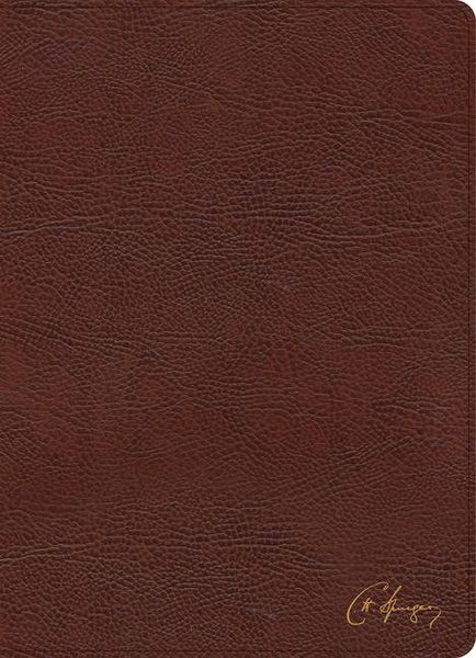 Produktbild: KJV Spurgeon Study Bible, Brown Bonded Leather
