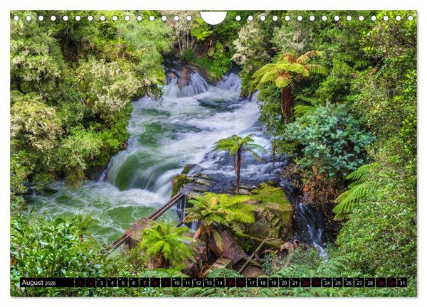 Produktbild: Trauminseln Neuseeland (Wandkalender 2026 DIN A4 quer), CALVENDO Monatskalender