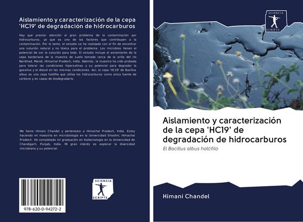 Produktbild: Aislamiento y caracterizaci&oacute;n de la cepa 'HC19' de degradaci&oacute;n de hidrocarburos