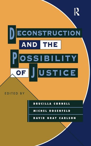 Produktbild: Deconstruction and the Possibility of Justice