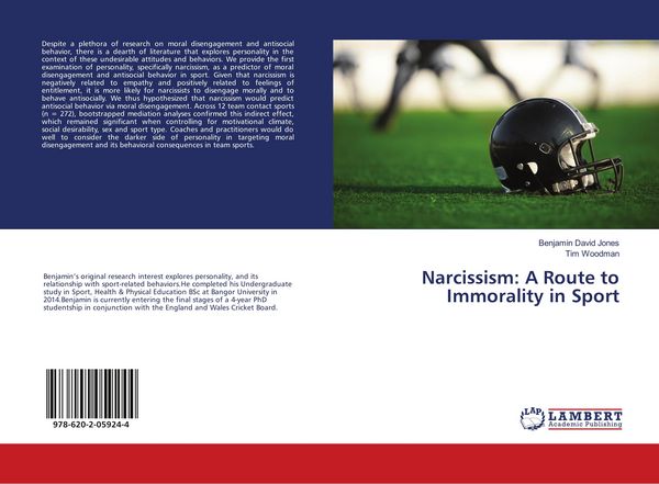 Produktbild: Narcissism: A Route to Immorality in Sport