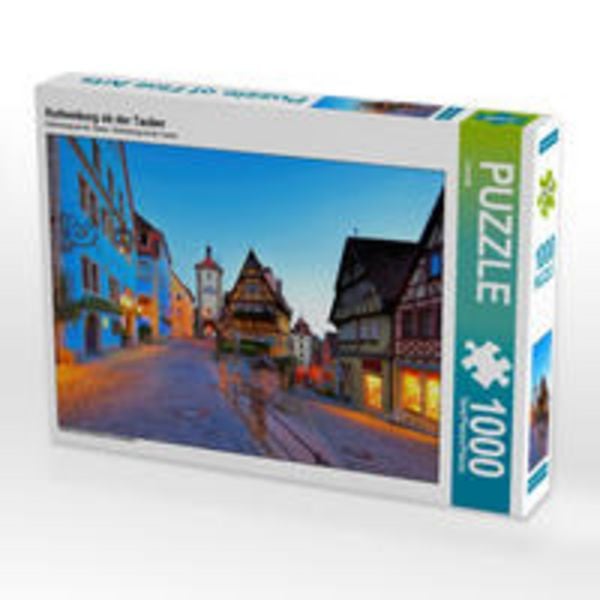 CALVENDO Puzzle Rothenburg ob der Tauber 1000 Teile Lege-Größe 64 x 48 cm Foto-Puzzle Bild von LianeM