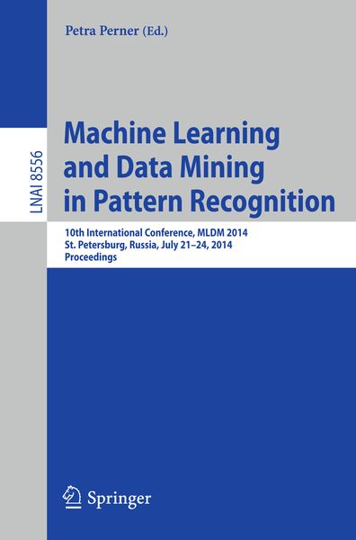 Produktbild: Machine Learning and Data Mining in Pattern Recognition