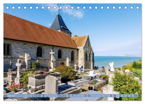 Produktbild: Normandie. Poesie in Frankreichs Norden (Tischkalender 2027 DIN A5 quer), CALVENDO Monatskalender