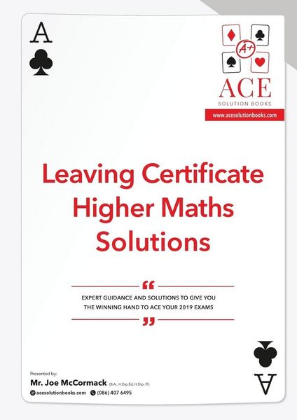Produktbild: Leaving Certificate Higher Maths Solutions 2018/2019