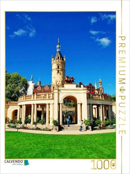 CALVENDO Puzzle SCHÖNES SCHWERIN | 1000 Teile Lege-Größe 64x48cm Foto-Puzzle für glückliche Stunden