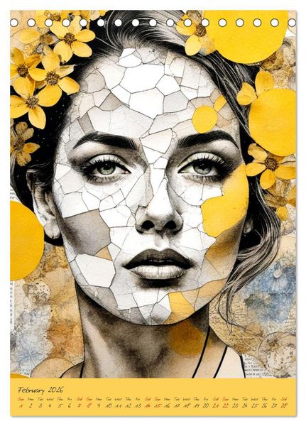 Produktbild: A woman's view (Desk Calendar 2026 DIN A5 portrait), CALVENDO 12 Month DeskCalendar