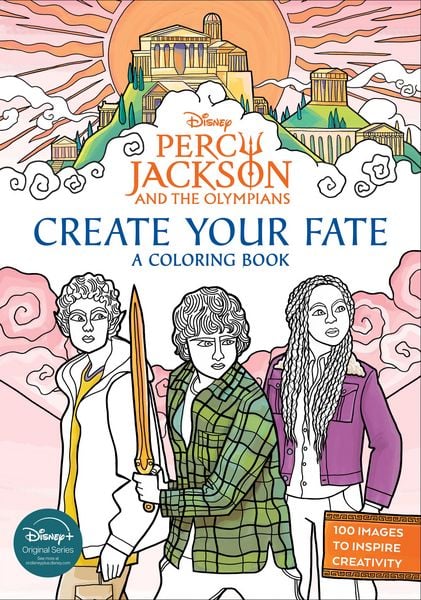 Produktbild: Percy Jackson and the Olympians: Create Your Fate: A Coloring Book