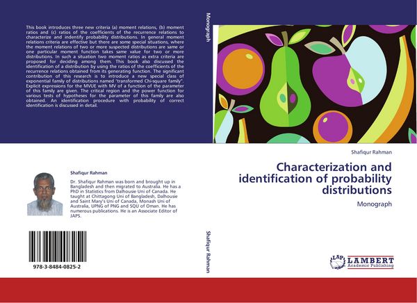 Produktbild: Characterization and identification of probability distributions