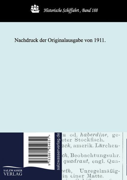 Produktbild: Vollst&auml;ndiges nautisches W&ouml;rterbuch Deutsch und Englisch - Complete nautical Dictionary English and German