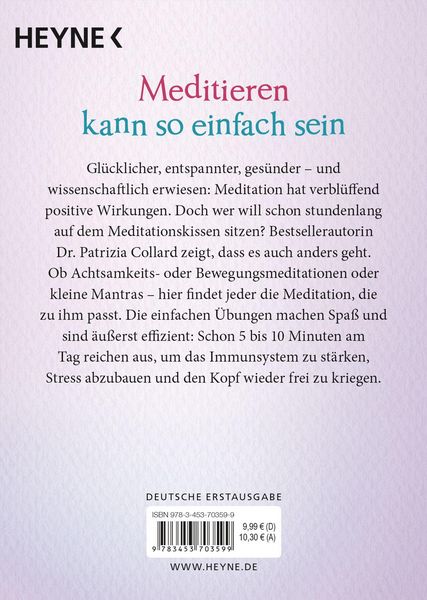 Produktbild: Das kleine Buch vom Meditieren