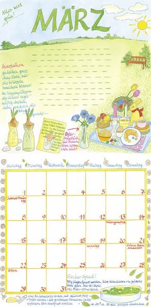 Produktbild: Kohwagner Merkkalender Mein buntes Jahr