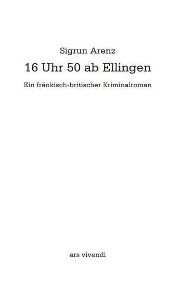 Produktbild: 16 Uhr 50 ab Ellingen