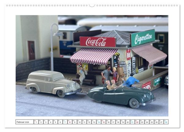 Produktbild: Wirtschaftswunder en miniature (hochwertiger Premium Wandkalender 2026 DIN A2 quer), Kunstdruck in Hochglanz