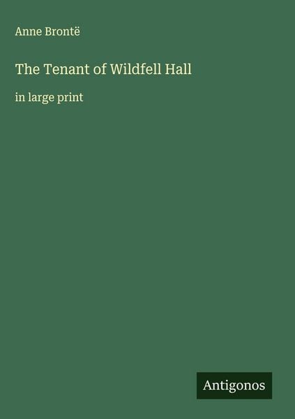 Produktbild: The Tenant of Wildfell Hall