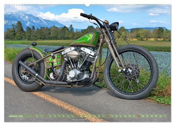 Produktbild: Edel-Bikes 2026 (hochwertiger Premium Wandkalender 2026 DIN A2 quer), Kunstdruck in Hochglanz