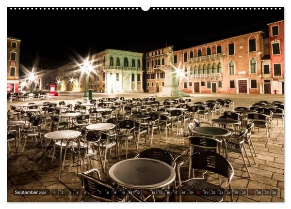 Produktbild: Leuchtendes Venedig (hochwertiger Premium Wandkalender 2026 DIN A2 quer), Kunstdruck in Hochglanz