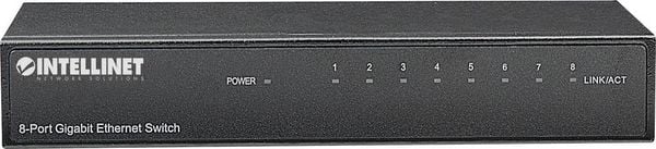 Produktbild: Intellinet 530347 530347 Netzwerk Switch 8 Port 1 GBit/s