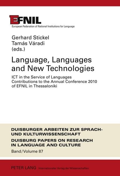 Produktbild: Language, Languages and New Technologies