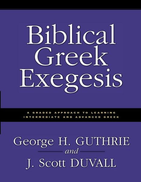 Produktbild: The Biblical Greek Exegesis