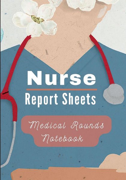 Produktbild: Medical Rounds Notebook with Nurse Report Sheets