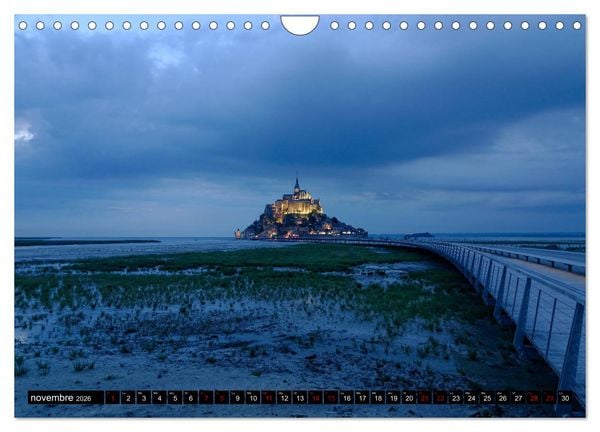Produktbild: Mont Saint-Michel (Calendrier mural 2026 DIN A4 vertical), CALVENDO calendrier mensuel