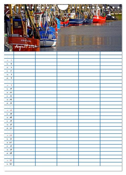 Produktbild: Meer Zeit f&uuml;r uns! (Wandkalender 2026 DIN A4 hoch), CALVENDO Monatskalender