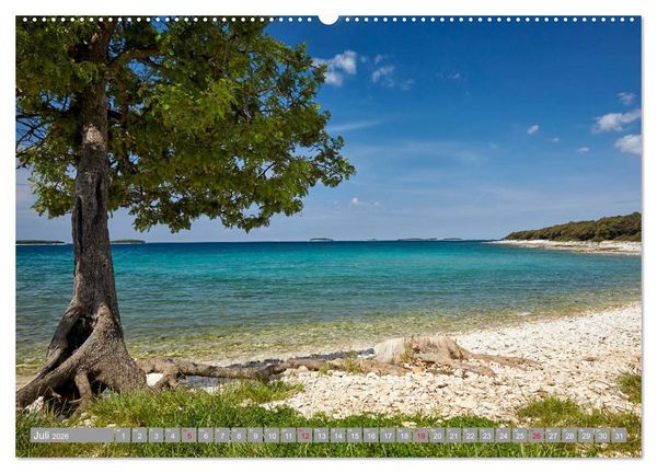 Produktbild: ISTRIEN (hochwertiger Premium Wandkalender 2026 DIN A2 quer), Kunstdruck in Hochglanz