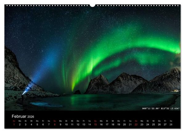 Produktbild: More Wild, Wild Places 2026 (Wandkalender 2026 DIN A2 quer), CALVENDO Monatskalender