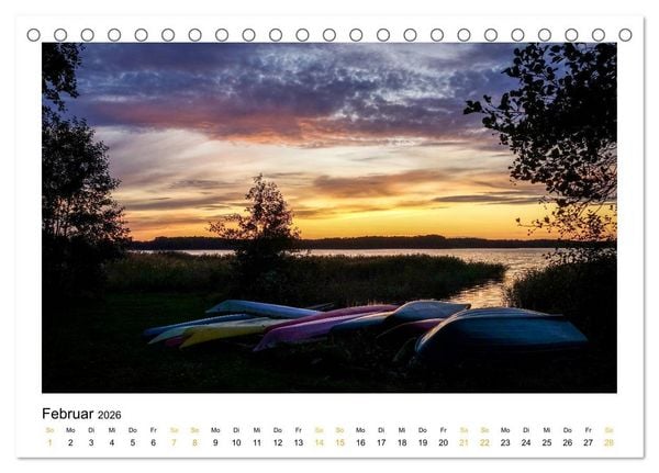 Produktbild: Fernweh Ostsee (Tischkalender 2026 DIN A5 quer), CALVENDO Monatskalender