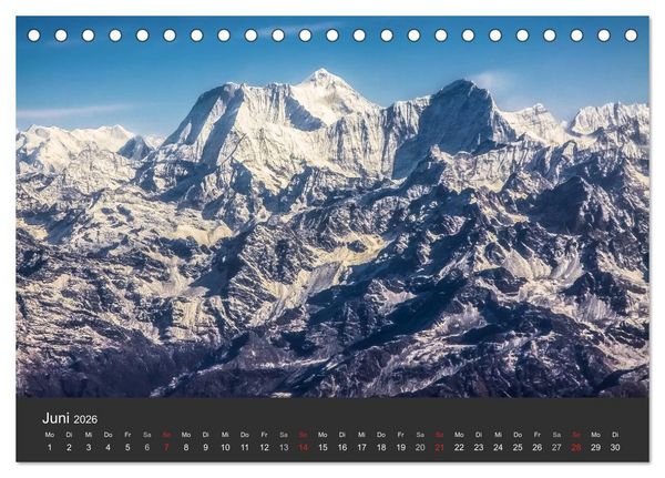 Produktbild: Nepal 2026 - Dem Himmel so nah (Tischkalender 2026 DIN A5 quer), CALVENDO Monatskalender