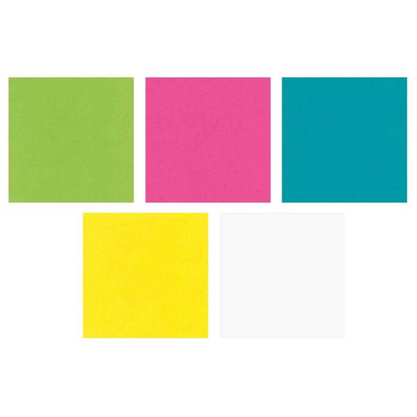 Produktbild: folia Transparentpapier Candy 115g/m&sup2; 5 Farben DIN A4 10 Blatt