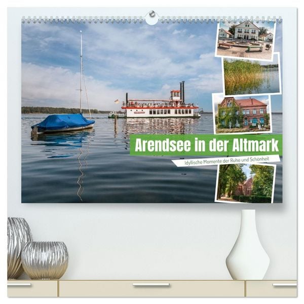 Arendsee in der Altmark (hochwertiger Premium Wandkalender 2026 DIN A2 quer), Kunstdruck in Hochglanz