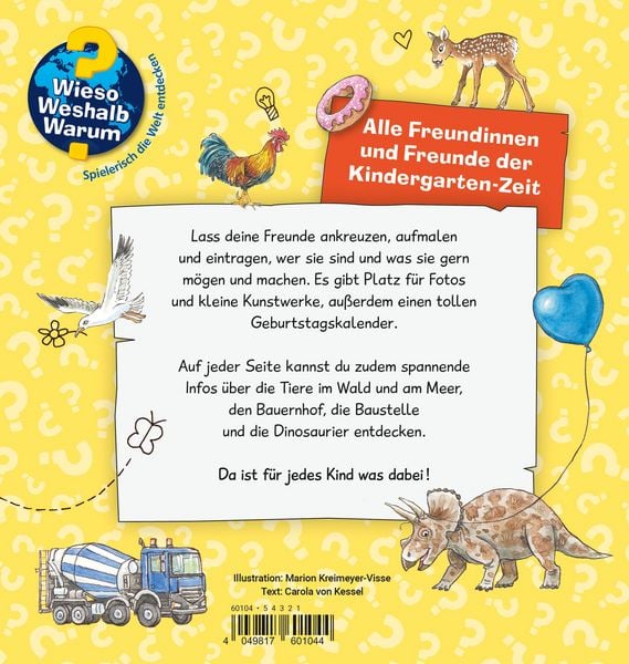 Produktbild: Wieso? Weshalb? Warum? - Meine Kindergarten-Freunde