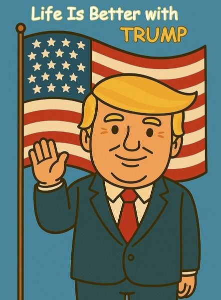 Produktbild: Life is better with Trump