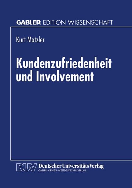 Produktbild: Kundenzufriedenheit und Involvement