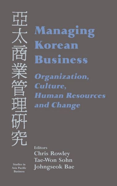 Produktbild: Managing Korean Business