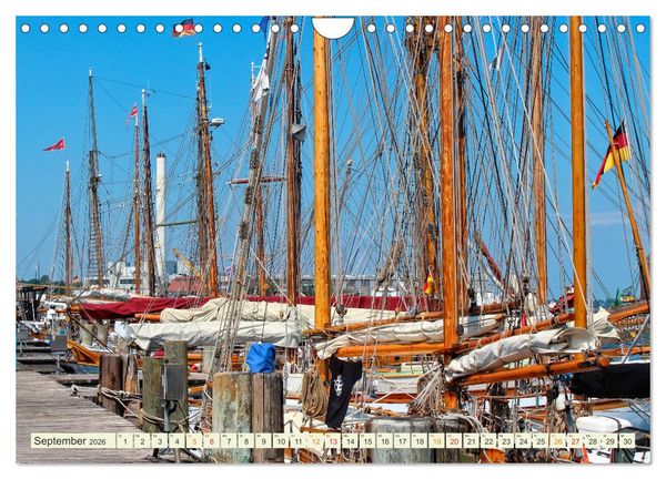 Produktbild: Bezauberndes Flensburg (Wandkalender 2026 DIN A4 quer), CALVENDO Monatskalender