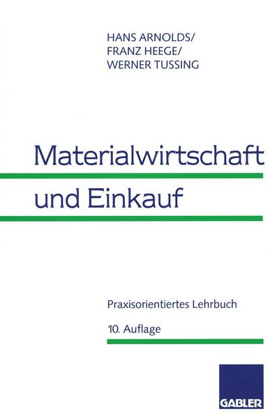 Produktbild: Materialwirtschaft und Einkauf