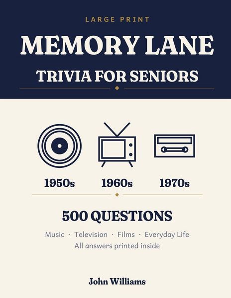 Produktbild: Memory Lane Trivia for Seniors
