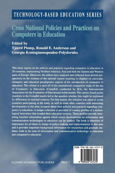 Produktbild: Cross National Policies and Practices on Computers in Education