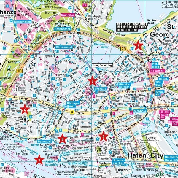 Produktbild: MARCO POLO Cityplan Hamburg 1:12.000