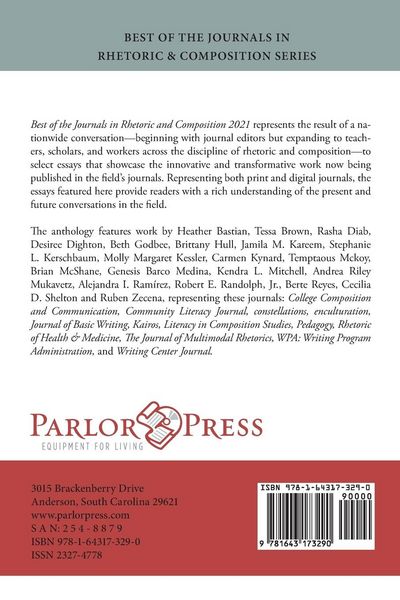 Produktbild: Best of the Journals in Rhetoric and Composition 2021