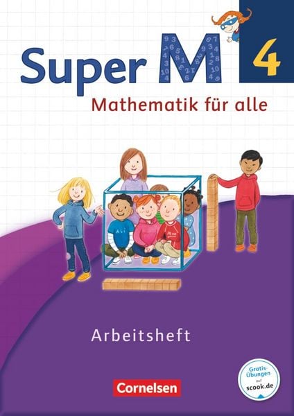 Super M - Mathematik für alle - Westliche Bundesländer - Neubearbeitung - 4. Schuljahr, Taschenbuch von Gabriele Viseneber,Ursula Manten, Cornelsen