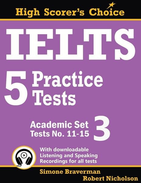 Produktbild: IELTS 5 Practice Tests, Academic Set 3
