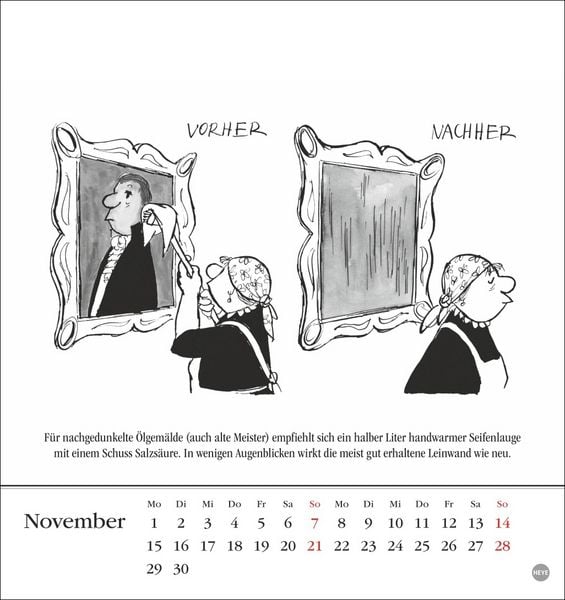 Produktbild: Loriot Postkartenkalender 2027