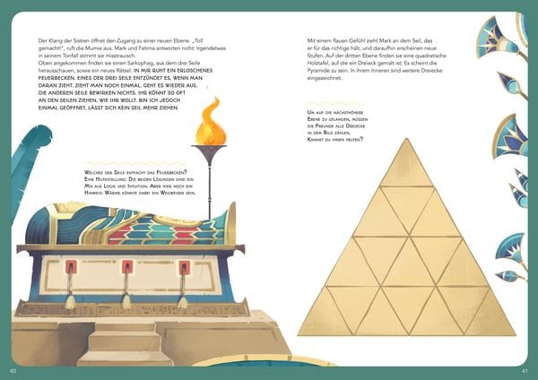 Produktbild: Escape! Das Abenteuer-Game-Buch: Der Fluch des Pharao