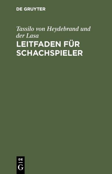 Produktbild: Leitfaden f&uuml;r Schachspieler
