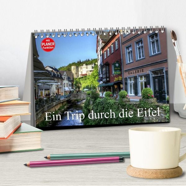 Produktbild: Ein Trip durch die Eifel (Tischkalender 2026 DIN A5 quer), CALVENDO Monatskalender