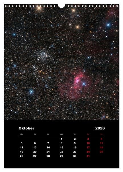 Produktbild: Das Universum (Wandkalender 2026 DIN A3 hoch), CALVENDO Monatskalender